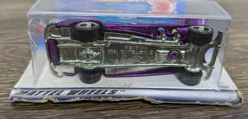 1997 Hot Wheels Collector #788 MERCEDES 540K Purple with 3 Spoke Variation - NEW - Picture 3 of 8