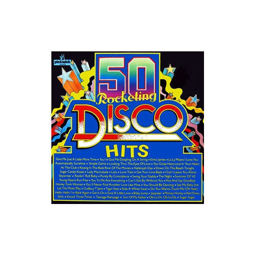 The Top Of The Poppers - 50 Rocketing Disco Hits (VINYL) - Picture 1 of 5