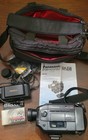 Panasonic Palmcorder Pv-22 Untested Camcorder Video Camera w Bag & Accessories