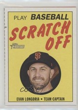 2020 Topps Heritage 1971 Topps Baseball Scratch-Offs Evan Longoria #11 rg5