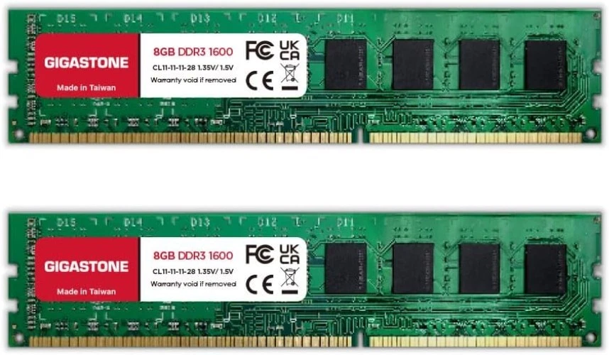 16GB DDR3 RAM Kit 1600MHz Desktop Memory Upgrade - Image 3 of 4