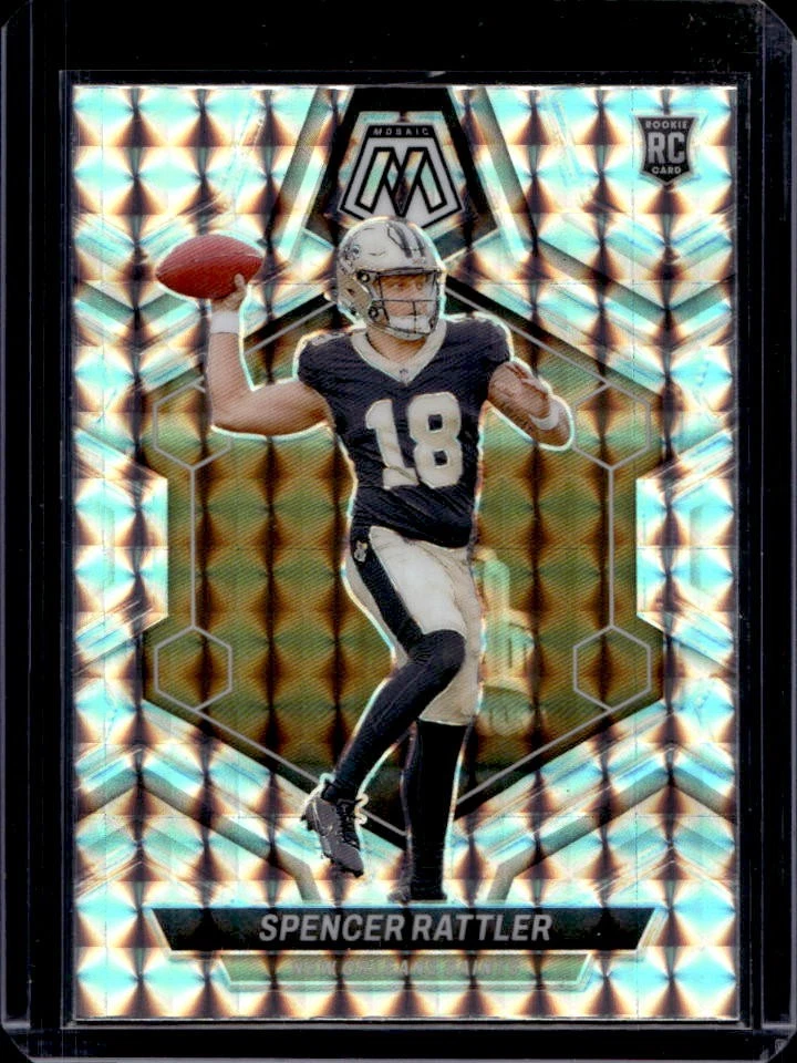 Spencer Rattler trading card