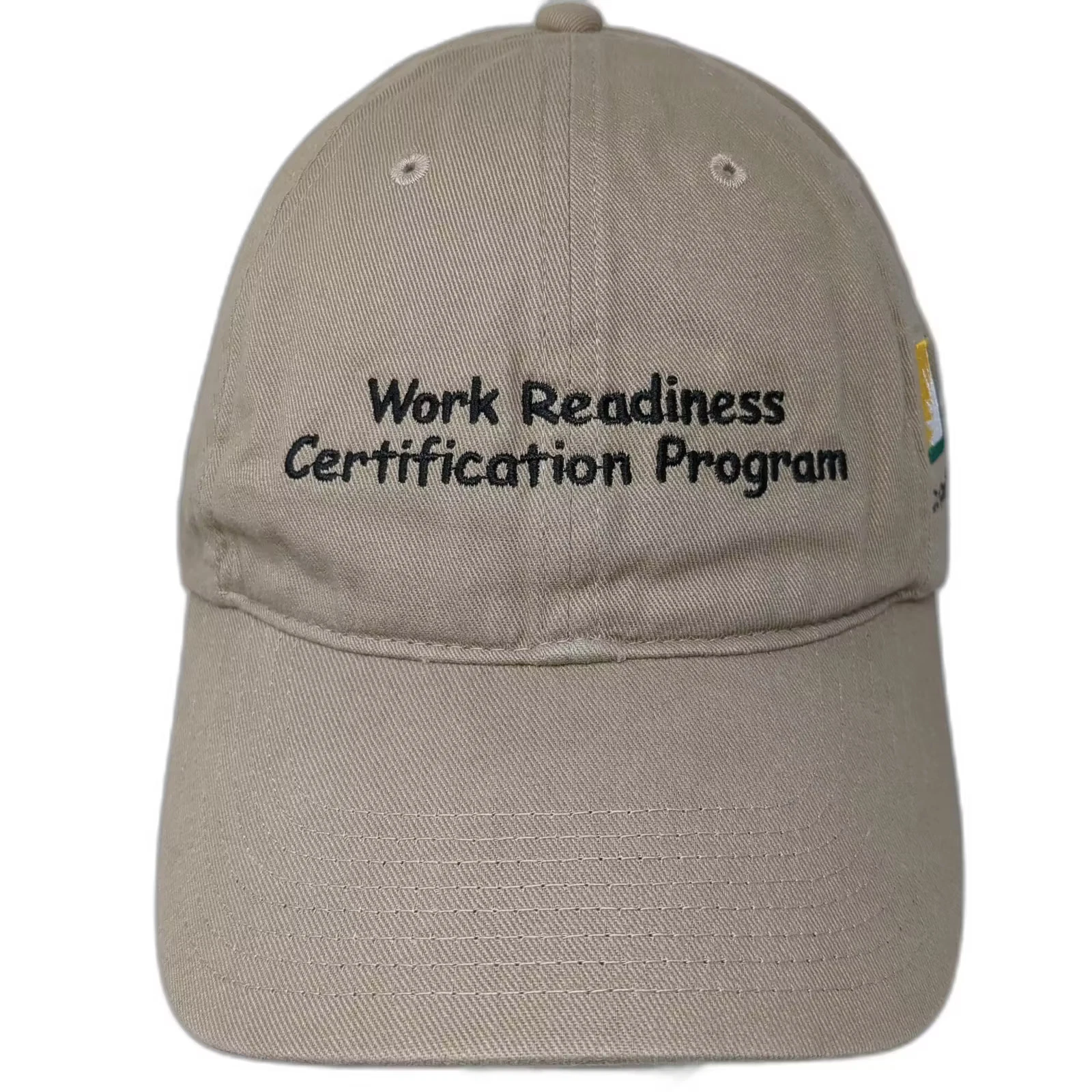Nike Edison International Work Readiness Program Beige Baseball Cap Hat One Size