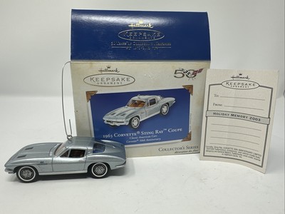 Hallmark Keepsake 1963 Chevrolet Sting Ray Coupe Ornament In Box