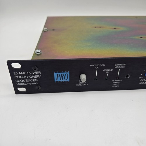 Furman PS-PRO 20-Amp Power Conditioner & Sequencer With Key - Picture 3 of 16