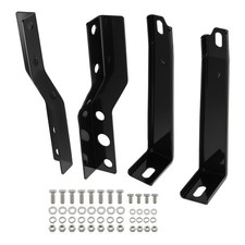 Black Steel Rear Step Bumper For Ford Ranger 1993-2011 Powder Coated