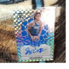 Panini Mosaic Scripts Greg Brown III Prizm Autograph Dallas Mavericks Card