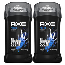 Axe Phoenix Men's Deodorant Stick 3oz Twin Pack 48H Scent