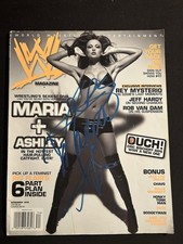 Maria Kanellis Signed WWE Magazine November 2006