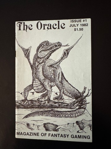 The Oracle #1 Horizon Publications 1982 Advanced D&D AD&D VG 8001