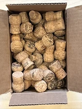 Lot of 50 Natural Champagne Sparkling Wine Corks No Synthetics Crafting