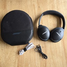 Bose QuietComfort 35 QC35 Wireless Noise Cancelling Headphones Blue/Black w Case