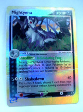 Pokemon Mightyena 10/109 EX Ruby & Sapphire Reverse Holo 2003 MP on eBay