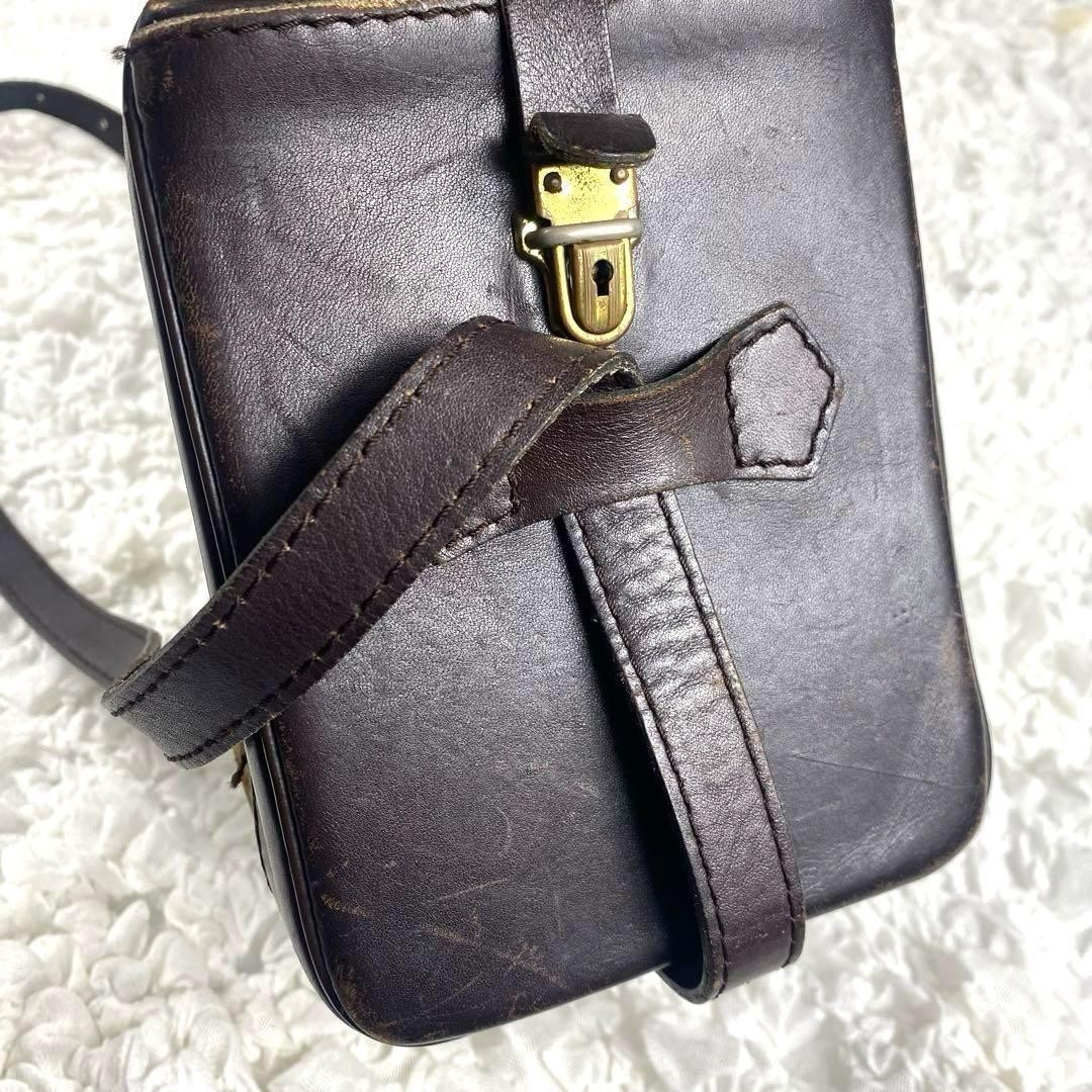 Christian Dior Shoulder Clutch Bag Canvas Leather Brown Beige Authentic thumbnail 20