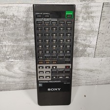 Sony RM-D3M Remote Control for MiniDisc Recorder MDS-S35 MDS-302