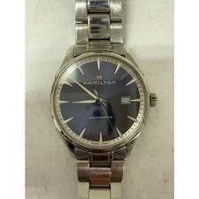 Used HAMILTON◆JAZZMASTER/quartz watch/analog/--/SLV/H324510