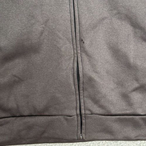 Under Armour Hoodie Mens XL Gray Black Colorblock Full Zip Athleisure Activewear - Picture 10 of 11