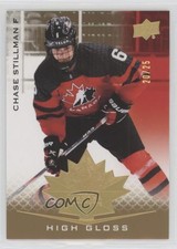 2021 Upper Deck Team Canada Juniors High Gloss 20/25 Chase Stillman #78 0o5t
