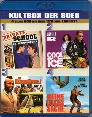 KULTBOX 80er Private School Cool as Ice Chaotenclique Reine Glückssache BLU-RAY