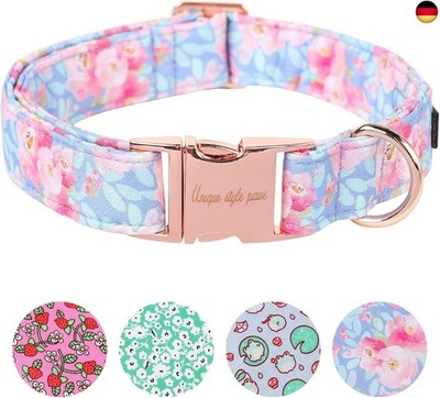 Unique style paws Sommer Hundehalsband Blau Geschirre Halsbänder & Leinen 