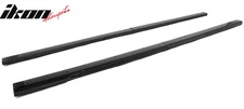 Fits 23-26 Toyota GR Corolla AS Style 2PCS Side Skirts Splitters Gloss Black PP