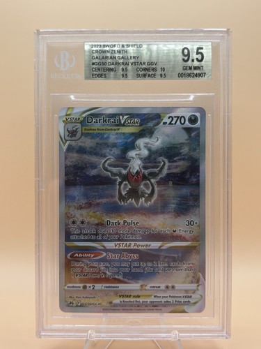 Darkrai VSTAR graded BGS 9.5 for sale on eBay