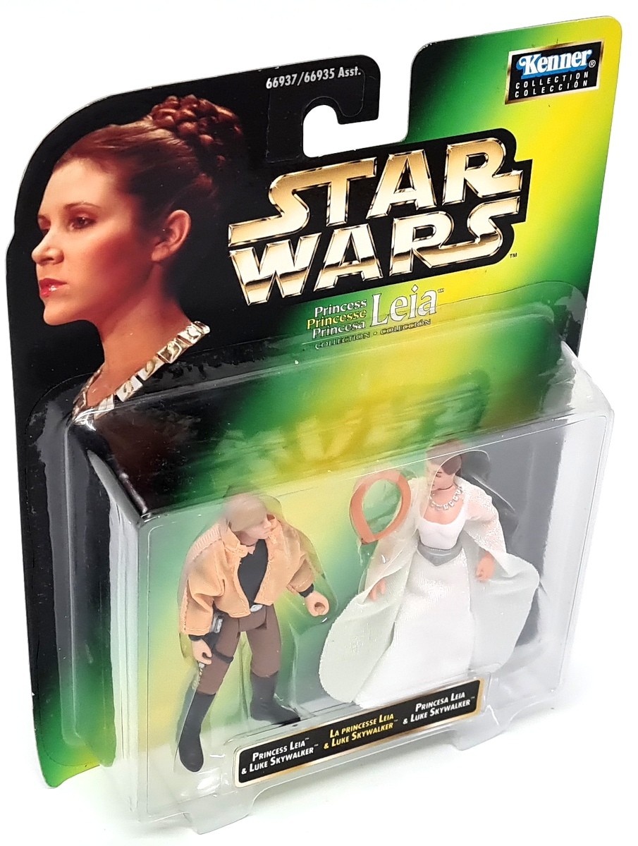 Kenner - Princess Leia & Luke Skywalker POTF New Hope Star Wars Figures