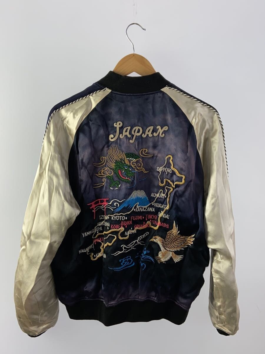 Schott Aging Suka Jacket The Far East/S/Rayon/Nvy/782 Schott Aging Suka Jacket The Far East/S/Rayon/Nvy/782