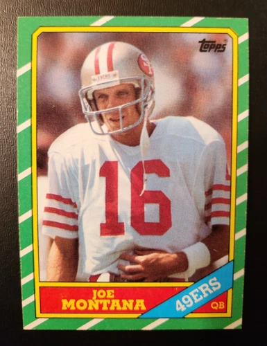 1986 Topps Football #156 Joe Montana (HOF) NM