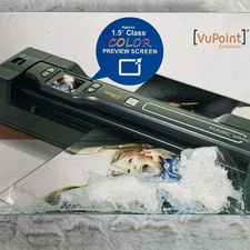 VuPoint Magic Wand Portable Scanner with Auto-Feed Dock (PDSDK-ST470-VP) NIB