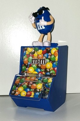 M&M's ''Sweet Shop'' 2012 Collectible W/Cool Blue In Original Box