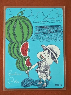 ONE PIECE METAKIRA LUFFY CARD SIGN SUMMER COMIC FAIR NATSU COMI 2026 PROMO