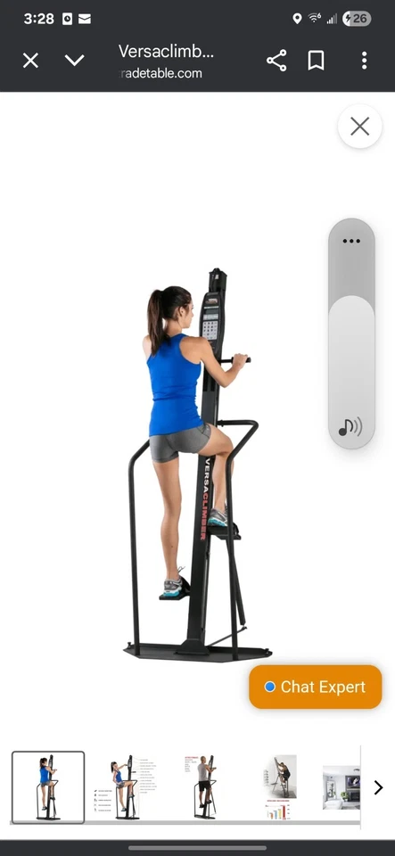 Versaclimber CL-108LX Versa Climber - Limpo e com manutenção - Imagem 2 de 4