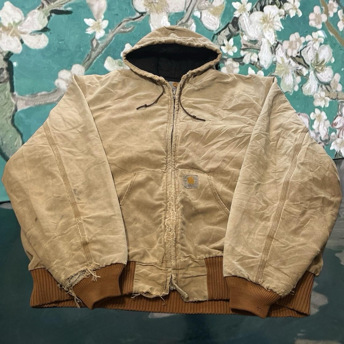 Carhartt サンタフェ 🔥CRAZY RARE Vintage 90s Aztec Tribal Stripped Santa Fe