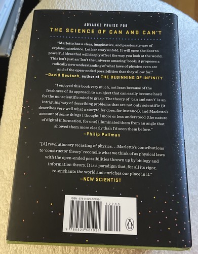 Chiara Marletto - The Science of Can and Can't New Paperback First Edition - Bild 2 von 3