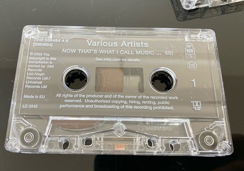 Now That’s What I Call Music Volume 56 Double Cassette Tapes VGC Rare Tested - Picture 2 of 11