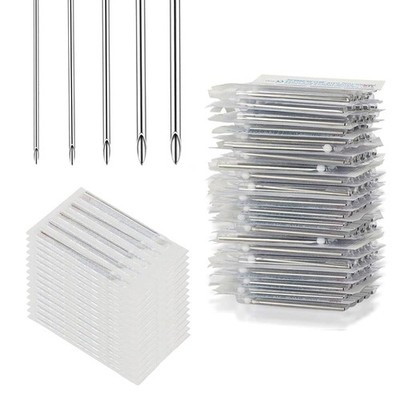 Piercing Needles - TONBAO 50pcs Mixed Sizes Hollow Needle Kit 12G... 