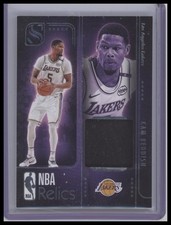 2024-25 Panini Silhouette #REL-RED Cam Reddish NBA Relics Holo Platinum #/2