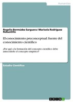 El Conocimiento Preconceptual: Fuente Del Conocimiento CientíFico | Spanisch