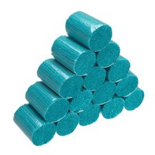 15 Rolls Latch Hook Yarn 3mm Lake Blue Latch Hook Kit Yarn Precut Hook Rugs