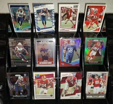 Patriots card lot x12 Prizm serial # RC rookie Drake Maye Harold Landry ++