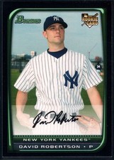 2008 Bowman Draft #BDP48 David Robertson RC - Rookie Card New York  ID:68268