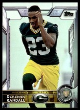 2015 Topps Damarious Randall Rookie Green Bay Packers #467