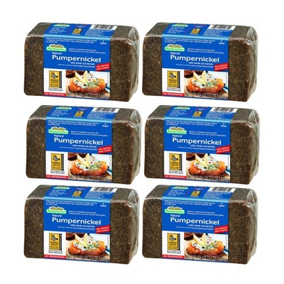 Mestemacher Bread Pumpernickel, 17.6 Oz (Pack of 6)