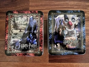 Two EMPTY Harry Potter And The Prisoner Of Azkaban Trading Card Tins