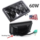 DOT 2PC 105W 4x6" Hi/Lo Led Headlight For Chevrolet S10 1995 1996 1997 Pickup