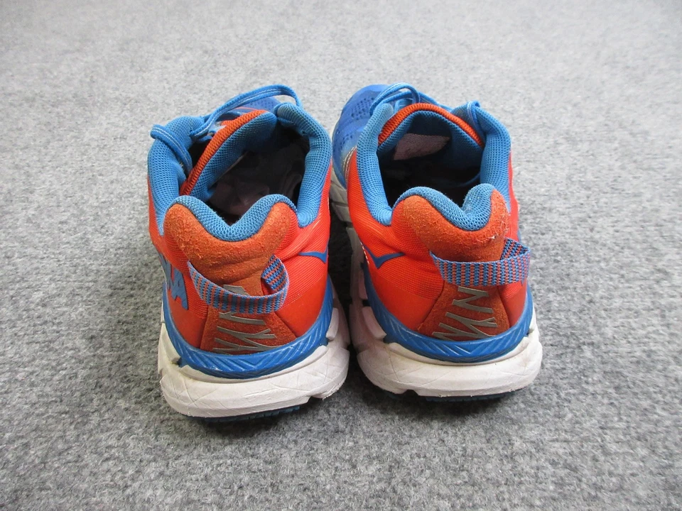 Zapatillas deportivas para correr Hoka One One Clifton 5 para hombre talla 10,5 azul rojo Foto 4 de 4