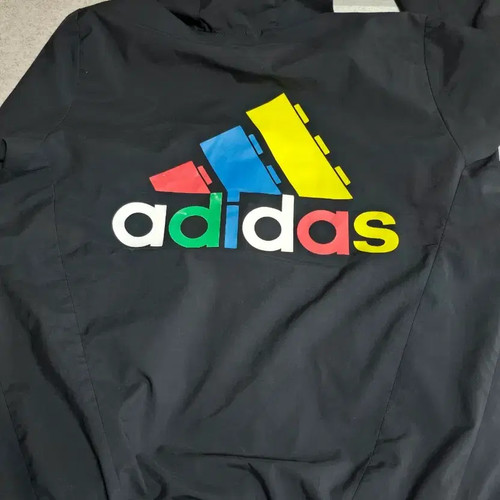 Adidas LEGO Collaboration Black Windbreaker Official