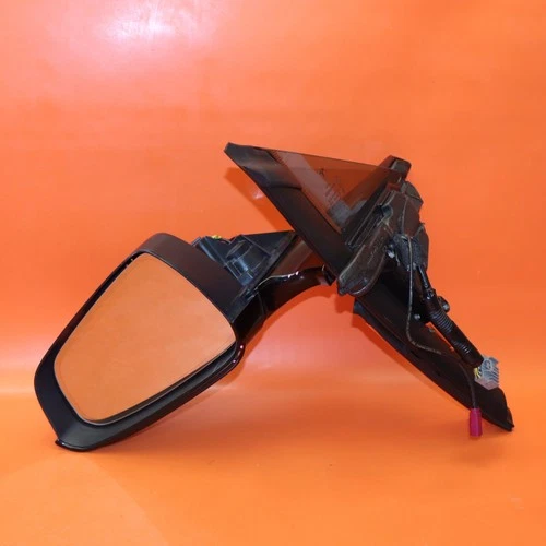 TESLA MODEL S MIRROR LEFT DRIVER 2016 2017 2018 2019 20201041317-00-F BLACK OEM