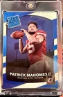 2017 Patrick Donruss Patrick Mahomes II Rated Rookie (RC) Chiefs GOAT